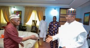 LAMIDO VISITS FORMER PRESIDENT OBASANJO, HOLDS STRATEGIC TALKS ON NATIONAL ISSUES