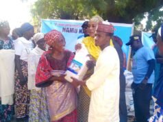 Yuletide: 250 Christian Widows Get Lifeline as Philanthropist Donates Rice, Bull in Jigawa Southwest Senatorial Zone