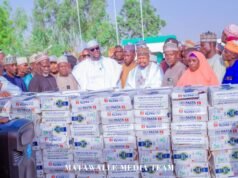 RAMADAN RELIEF: Buji LG Disburses Cash, Food Support for Vulnerable, Party Members